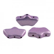 Les perles par Puca® Delos beads Metallic mat purple 23980/79021